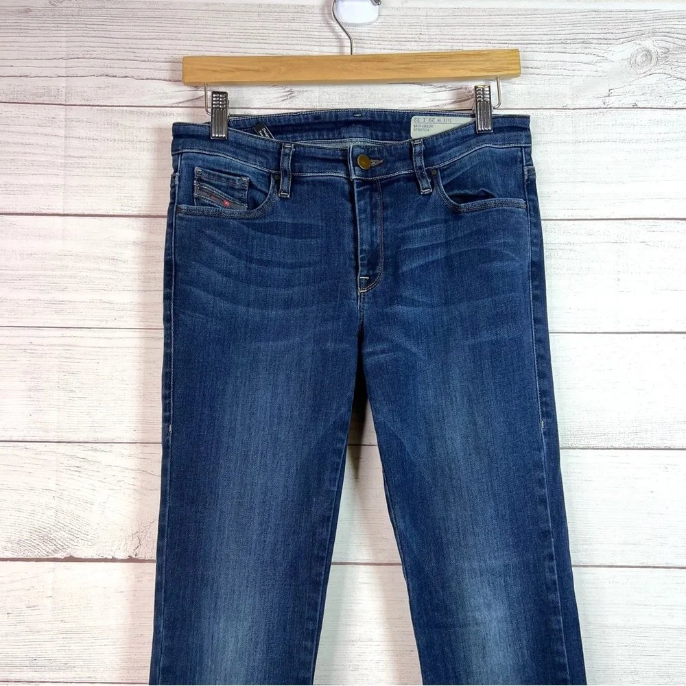 Diesel Women’s Doris-B Super Slim Bootcut Medium Wash Denim Jeans Size 29